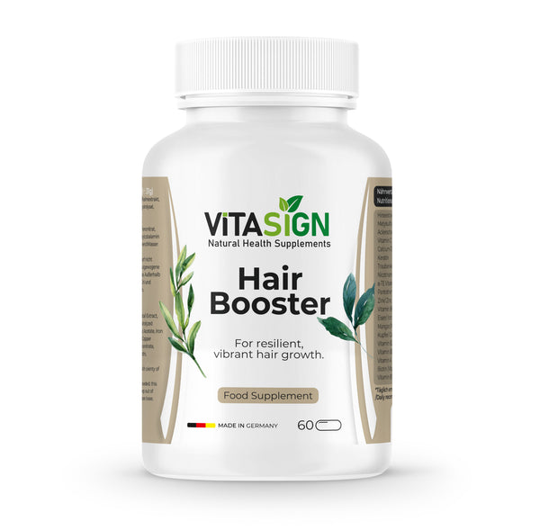 VITASIGN Hair Booster, 60 Vegan Capsules – For Healthy, Vibrant Hair Growth