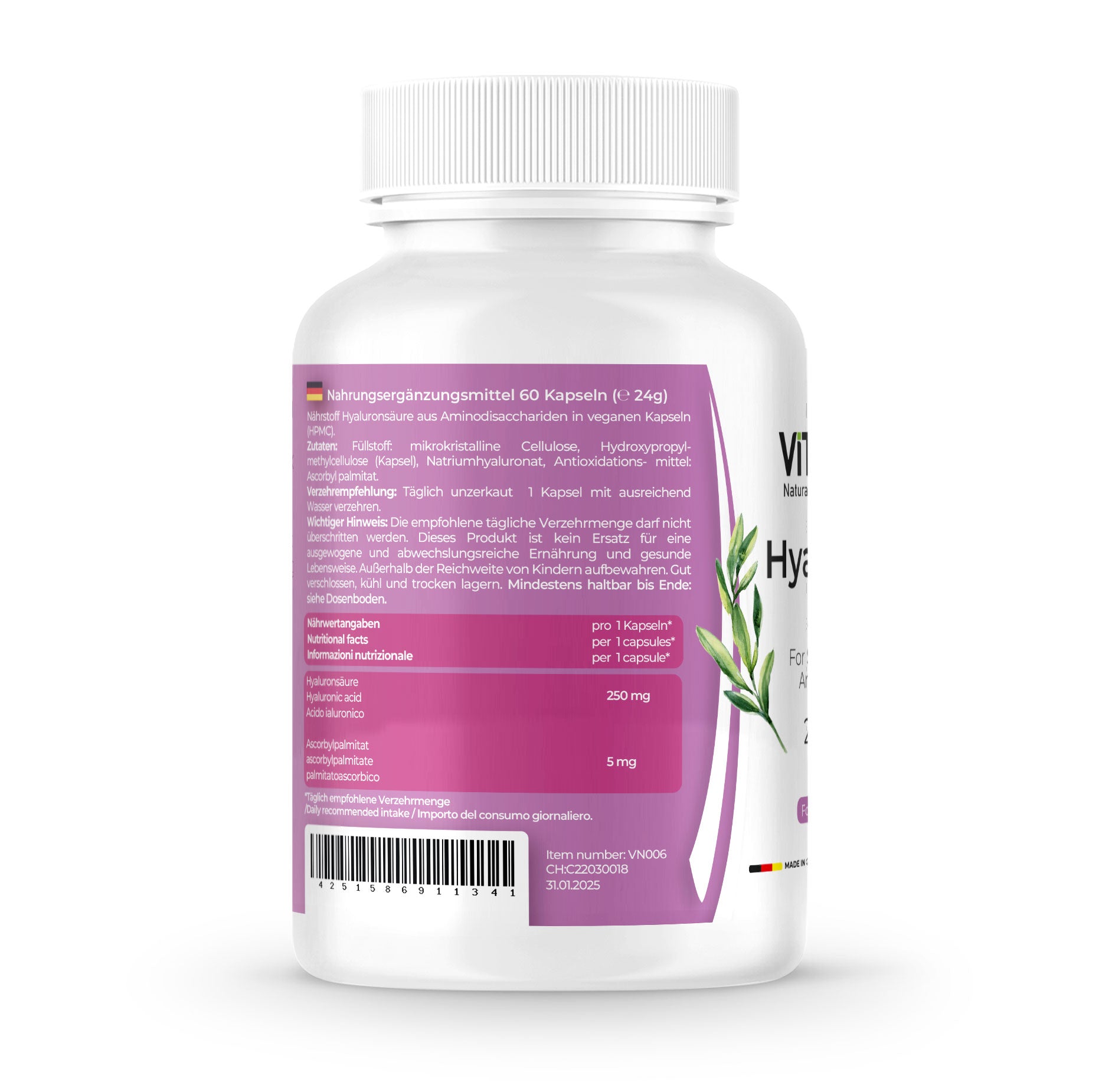 Hyaluronic Acid Supplement