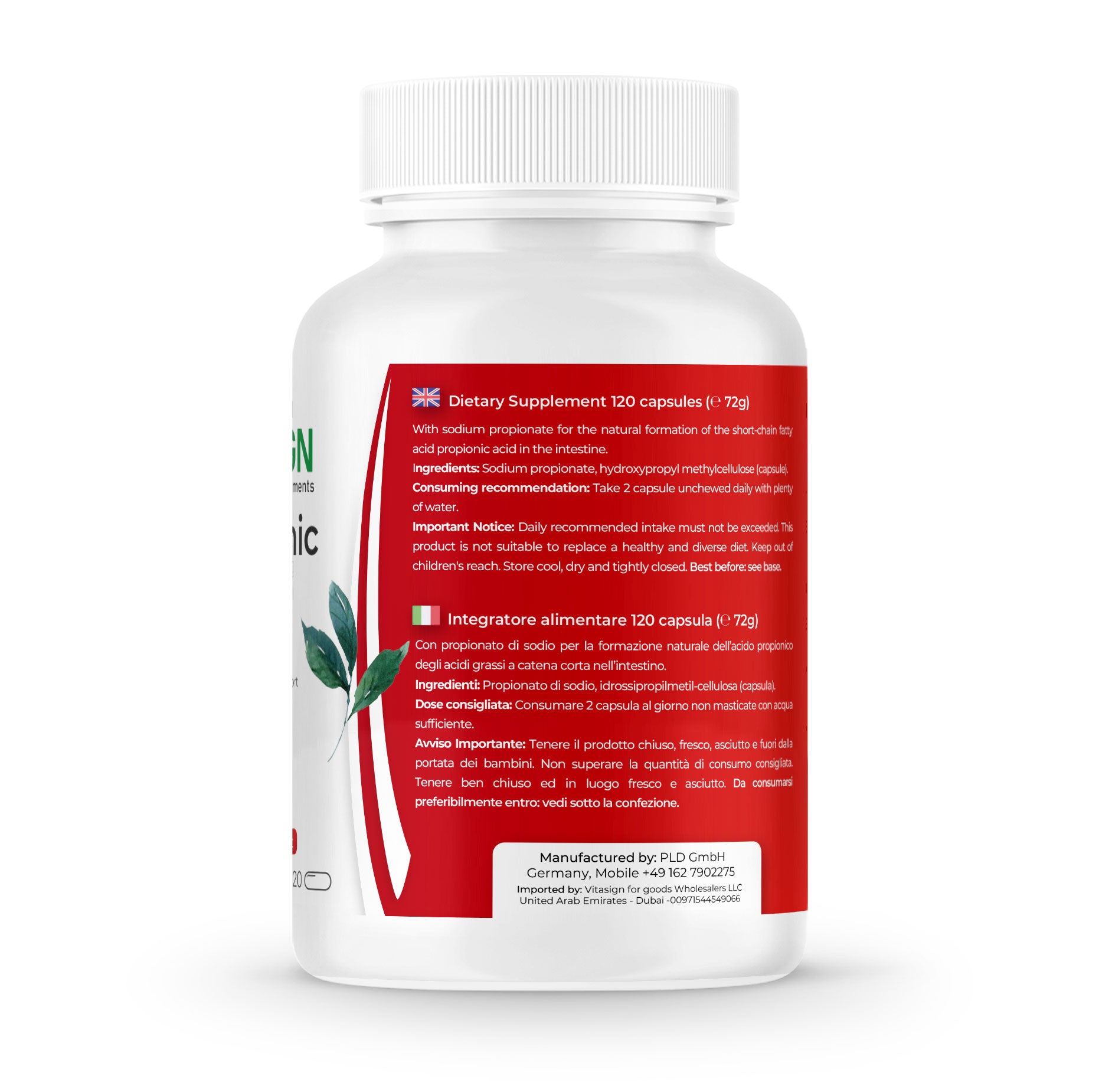 Propionic Acid Supplement