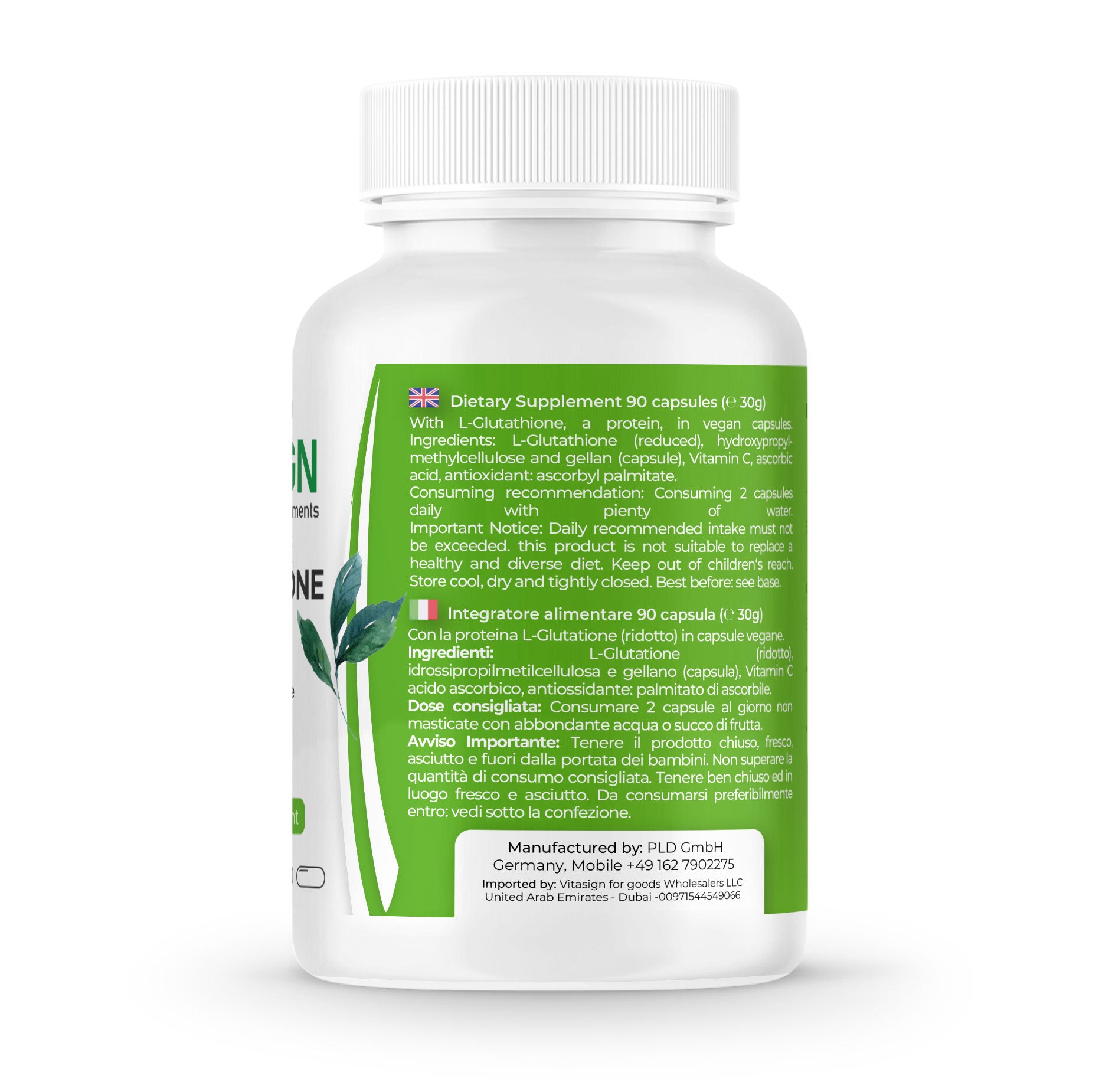 Vitasign L-Glutathione Supplement