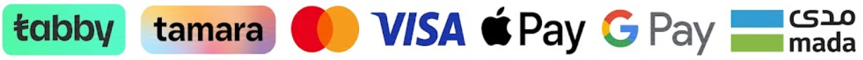Tabby, Tamara, Mastercard, Visa, Apple Pay, Google Pay, Mada