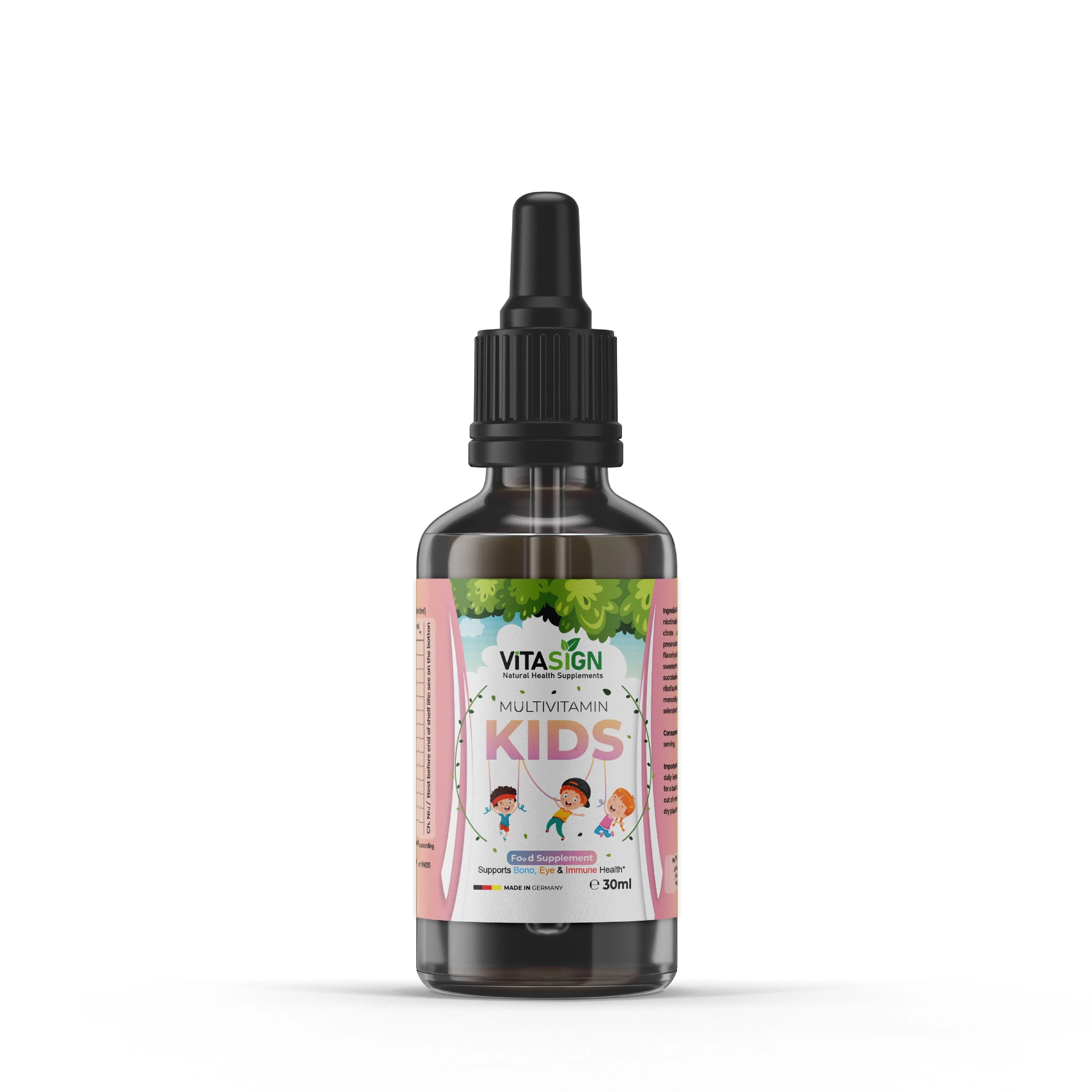 VITASIGN Kids Multivitamin Liquid Drops – 30ml Boost Health – vitasign